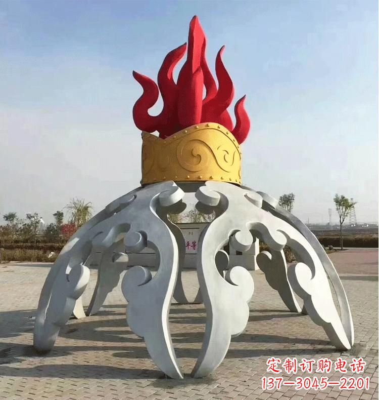 廊坊不锈钢拱门雕塑精致而又充满艺术气息