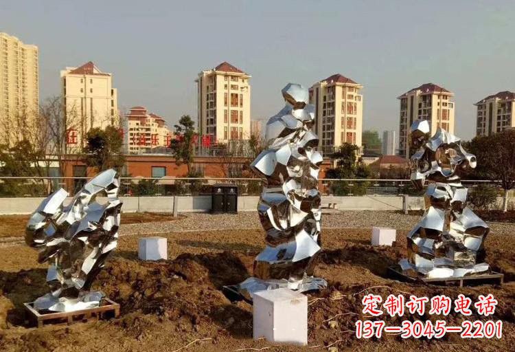 廊坊不锈钢太湖石雕塑给人以美的视觉体验