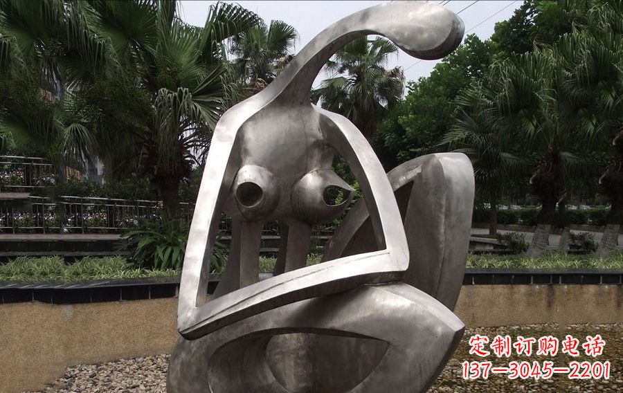 廊坊青春靓丽不锈钢美女人物雕塑