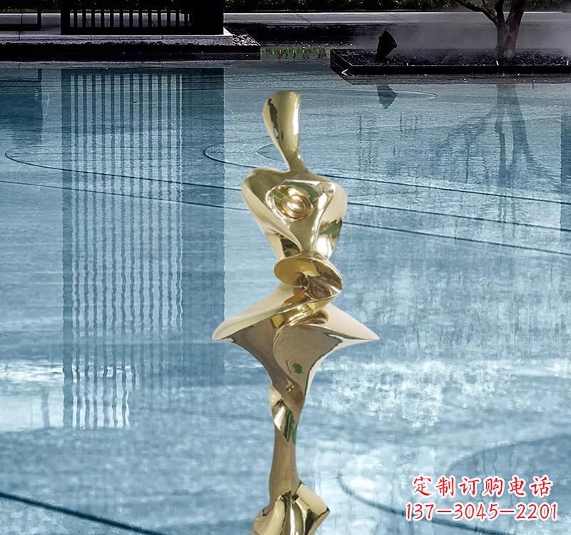 廊坊不锈钢材质的人体雕塑