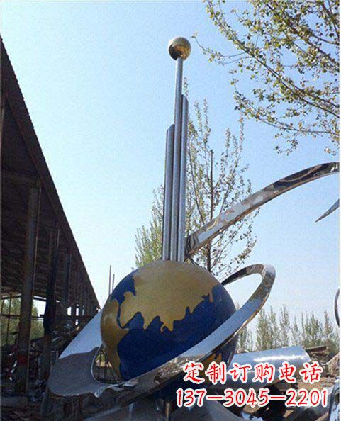 廊坊精致的不锈钢地球雕塑