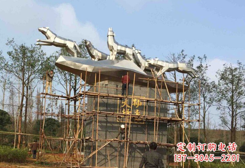 廊坊不锈钢动物雕塑