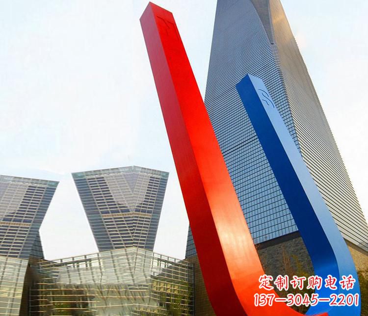 廊坊不锈钢磁铁景观雕塑