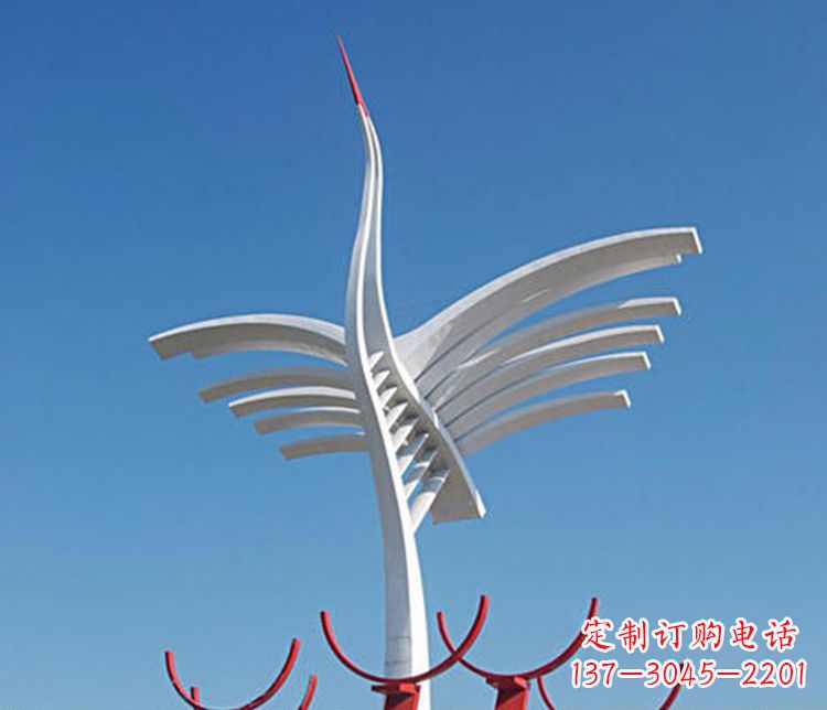 廊坊不锈钢大雁雕塑——纪念传统文化的精美艺术品