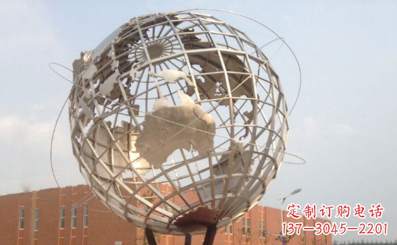 廊坊不锈钢地球雕塑——一件集美丽与坚固于一身的艺术品