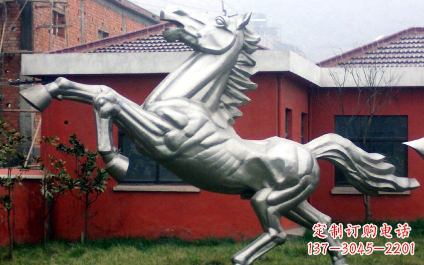 廊坊不锈钢奔马雕塑令人叹为观止的艺术杰作