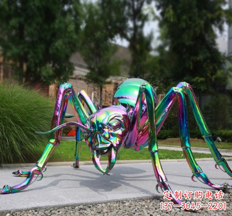 廊坊不锈钢蚂蚁雕塑精致的艺术作品