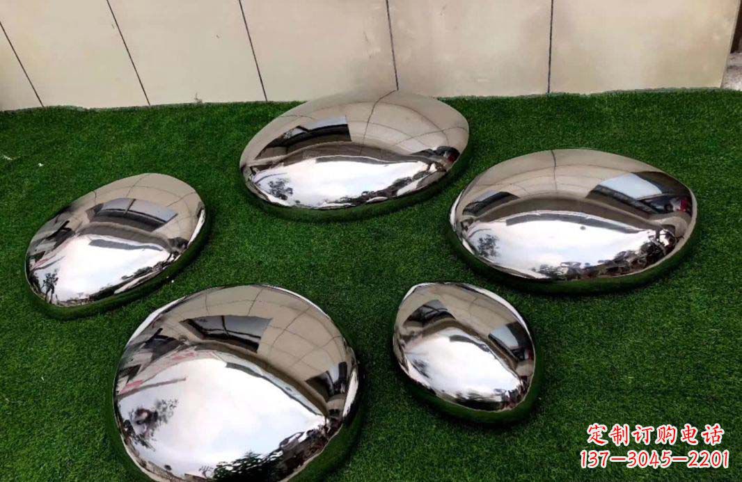 廊坊不锈钢鹅卵石雕塑艺术品的精致之美