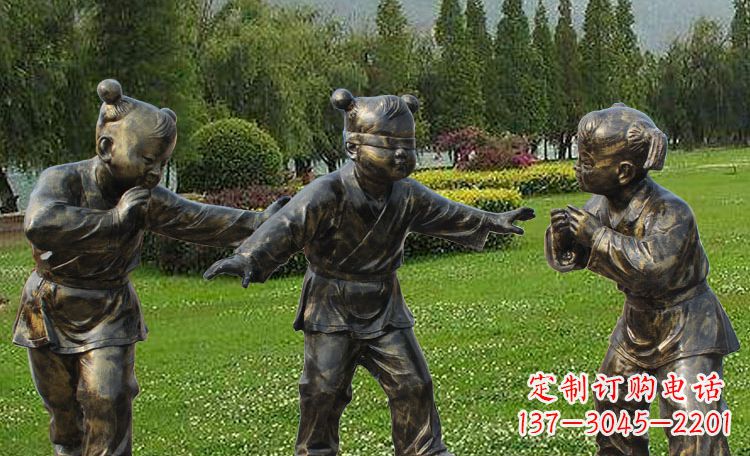 廊坊儿童的心灵世界——不锈钢儿童雕塑