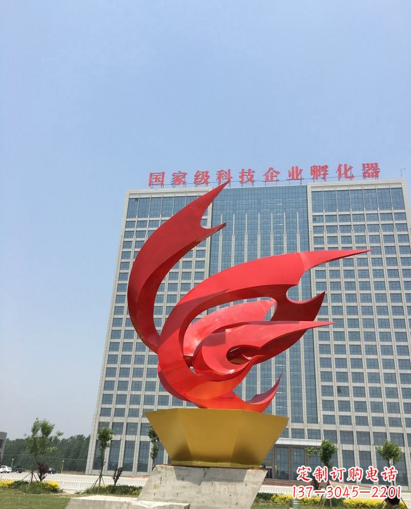 廊坊不锈钢凤凰雕塑一种具有传统文化内涵的艺术品