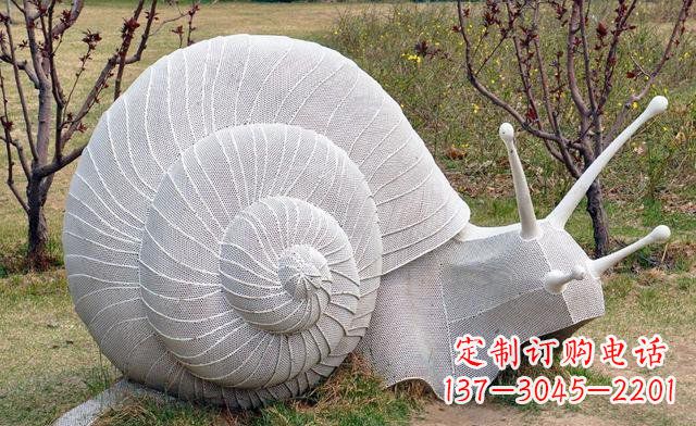 廊坊不锈钢蜗牛雕塑——让艺术与自然相结合
