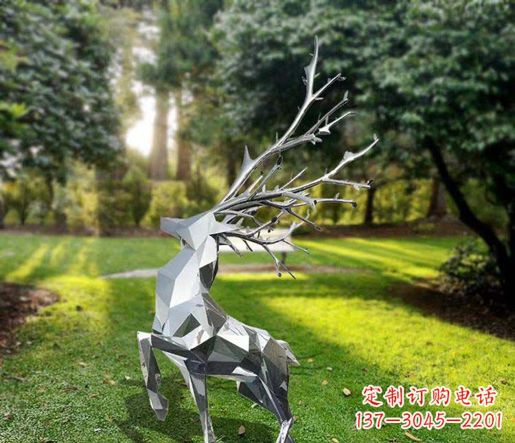 廊坊不锈钢动物雕塑美丽且耐久