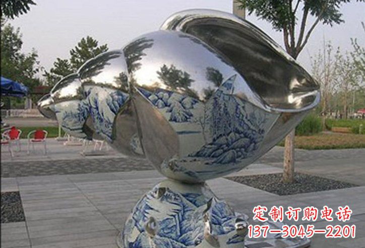 廊坊不锈钢海螺雕塑艺术的精美结晶