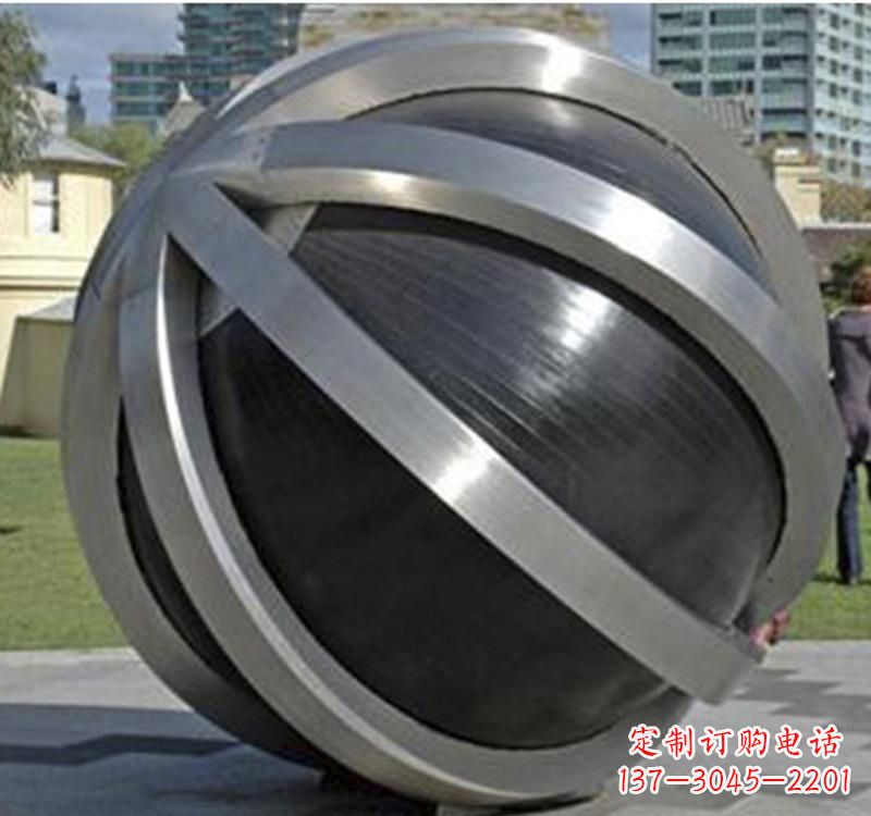 廊坊不锈钢公园红灯笼雕塑