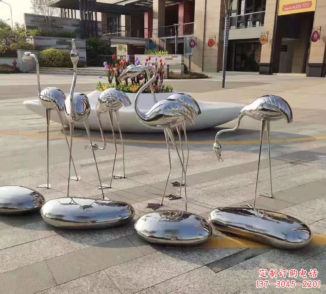 廊坊鹅卵石雕塑不锈钢公园的美丽礼物