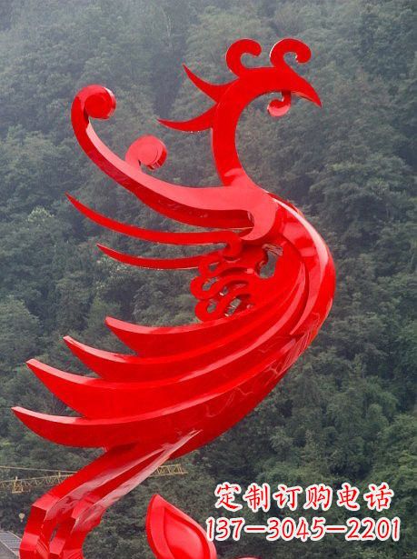 廊坊不锈钢凤凰雕塑一次精美的艺术体验