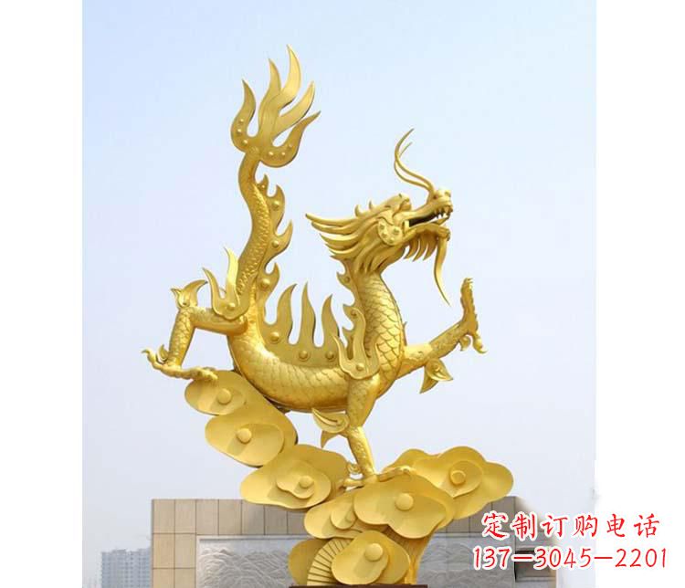 廊坊不锈钢虎跃雕塑——传承英雄气概