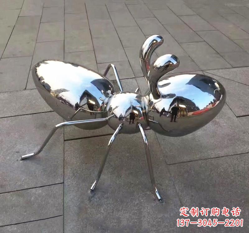 廊坊不锈钢蚂蚁雕塑——缩小世界的小工匠