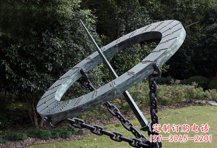 廊坊不锈钢日晷雕塑精致的艺术符号