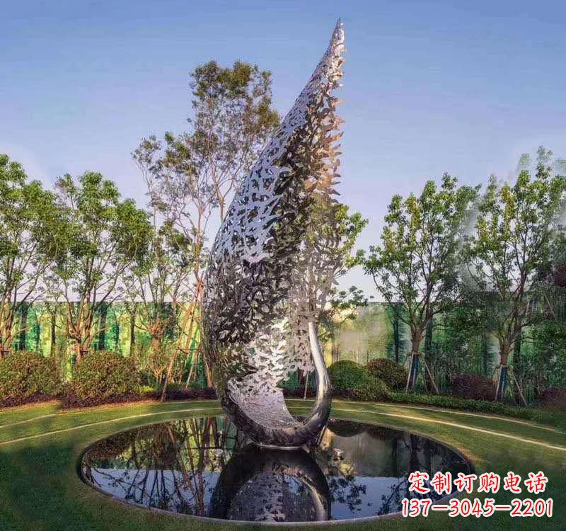 廊坊不锈钢凤凰雕塑精美绝伦