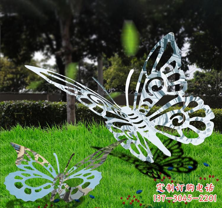 廊坊不锈钢蝴蝶雕塑艺术的美丽诠释