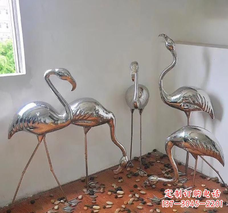 廊坊不锈钢火烈鸟象征勇气与活力