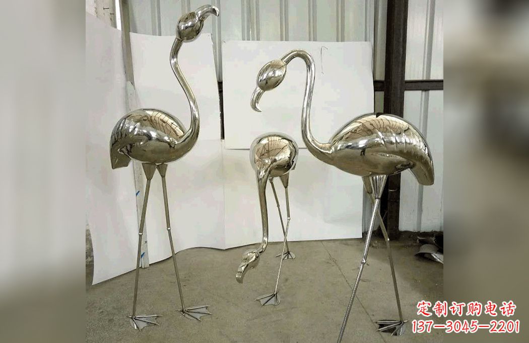 廊坊不锈钢火烈鸟——雕塑之美