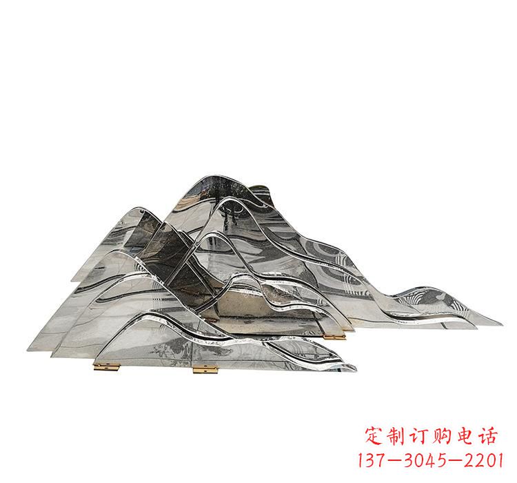 廊坊不锈钢假山雕塑艺术与自然的完美结合