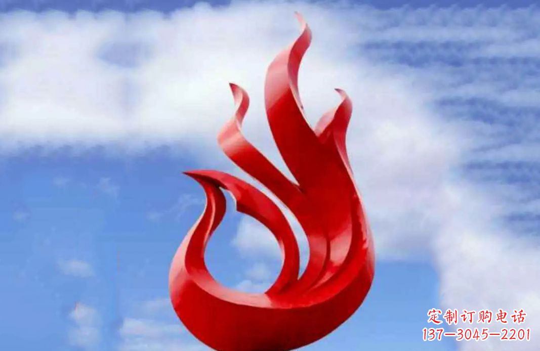 廊坊凤凰雕塑不锈钢金之美