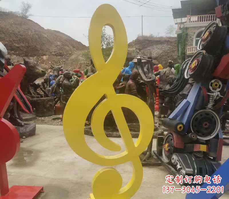 廊坊不锈钢音符雕塑美丽而持久的艺术