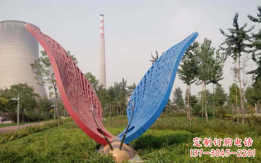 廊坊不锈钢镂空七星瓢虫雕塑