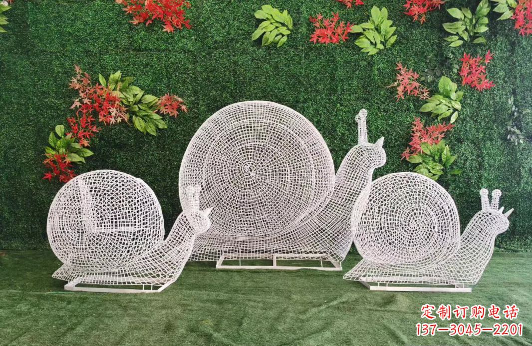 廊坊不锈钢镂空蜗牛雕塑艺术技艺的精致之美