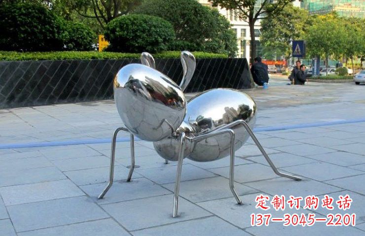 廊坊不锈钢蚂蚁雕塑艺术的传承与精美