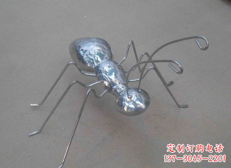 廊坊不锈钢蚂蚁公园动物雕塑一种具有艺术价值的蚂蚁雕塑