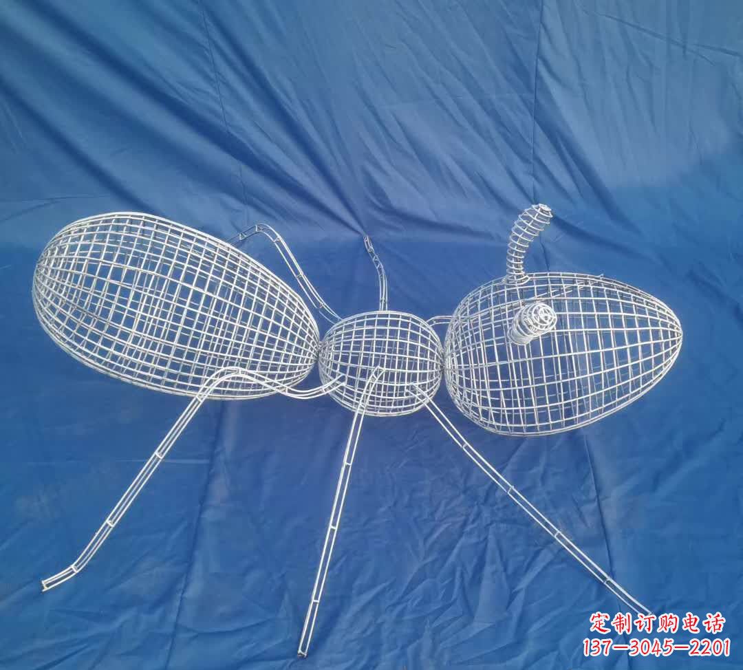 廊坊蚂蚁镂空雕塑精致的艺术精品
