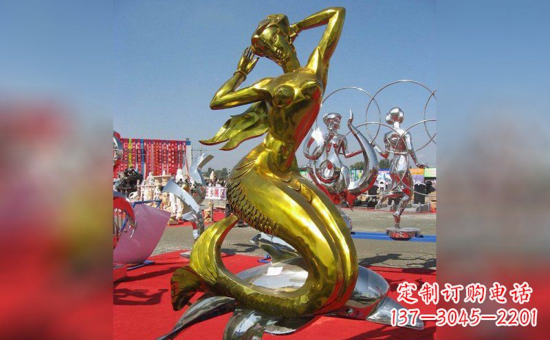 廊坊海底美人鱼雕塑