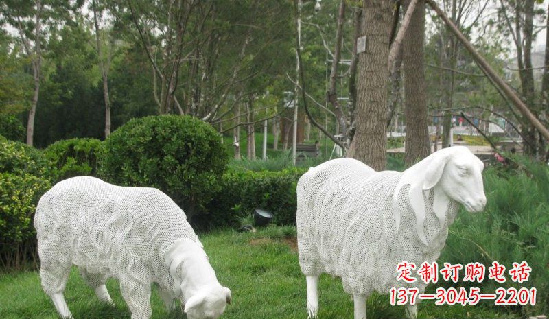 廊坊不锈钢绵羊雕塑——精致美观的艺术品