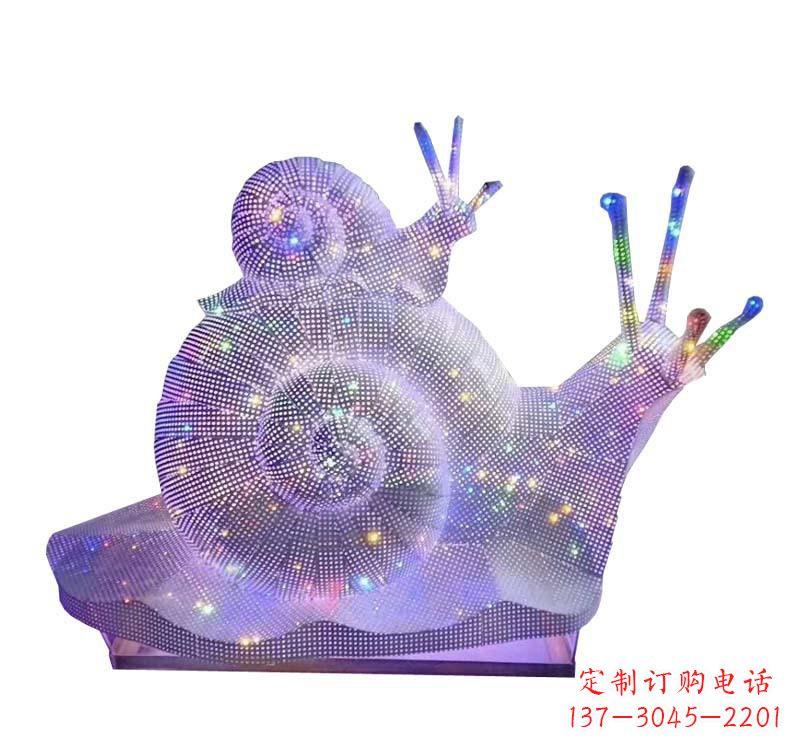 廊坊不锈钢蜗牛雕塑一件精美的艺术品