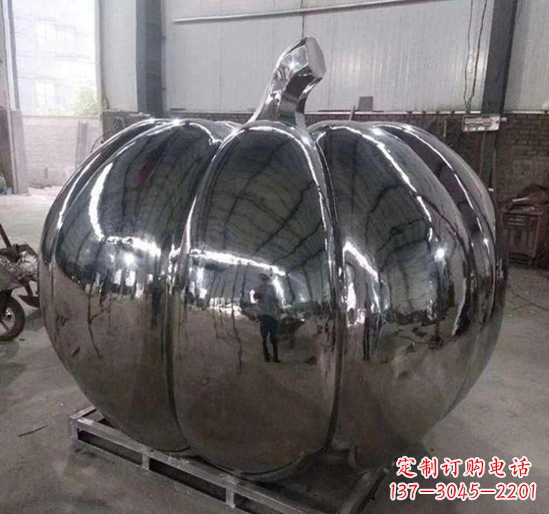 廊坊不锈钢蔬菜雕塑——精美而经典