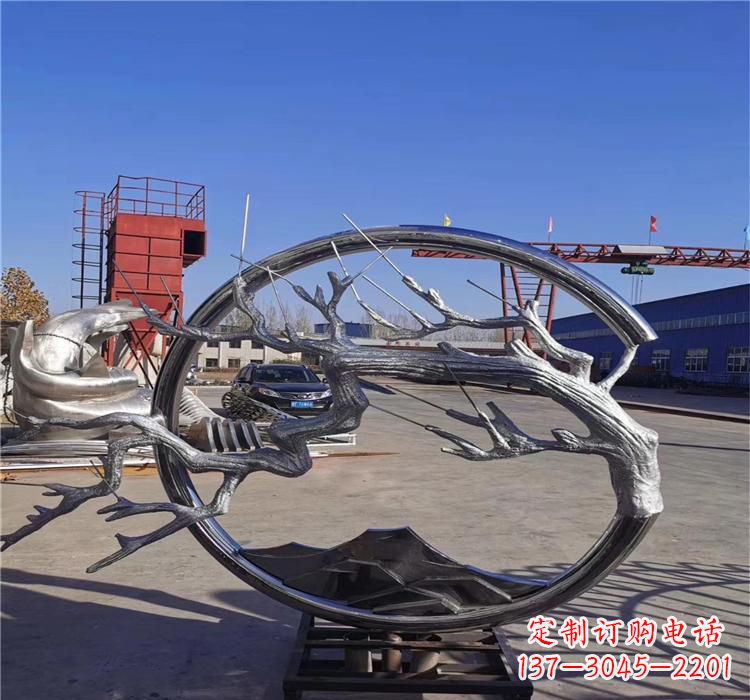 廊坊不锈钢树枝雕塑艺术与自然的完美结合