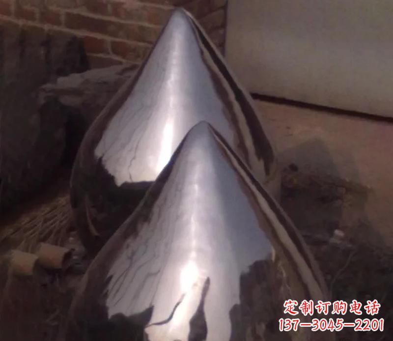 廊坊不锈钢水滴雕塑艺术与美的完美结合