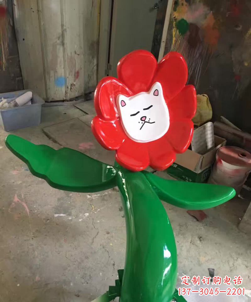 廊坊不锈钢太阳花雕塑美丽的景观装饰