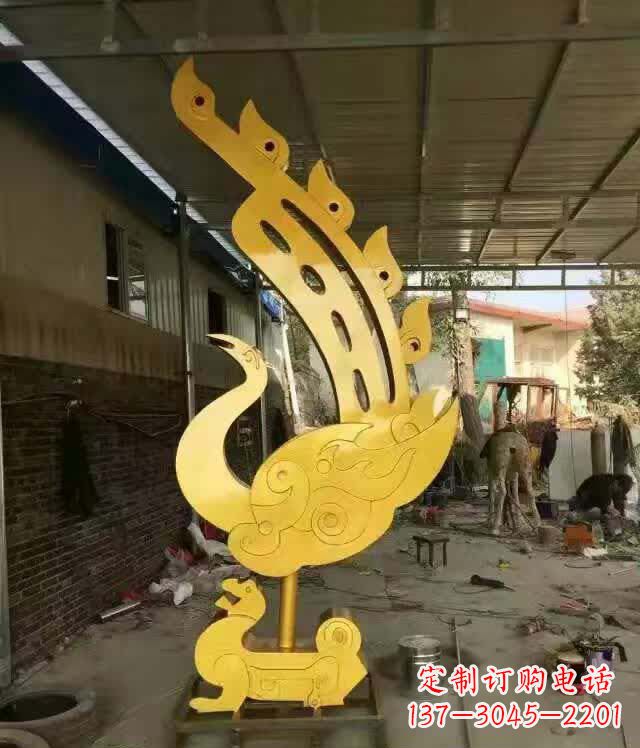 廊坊不锈钢铁艺凤凰雕塑