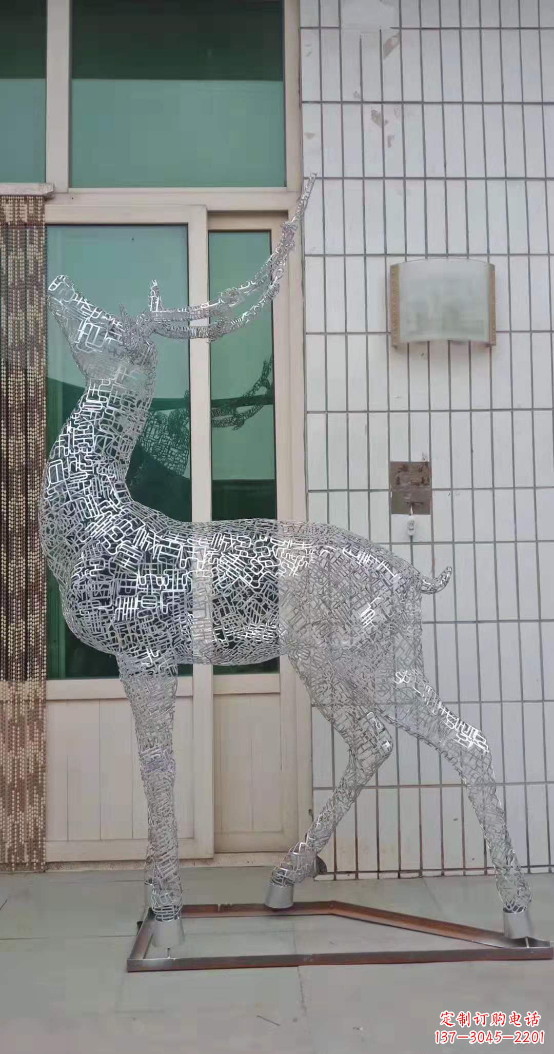 廊坊不锈钢铁艺动物雕塑——艺术与自然的完美结合