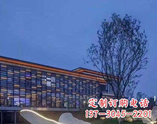 廊坊不锈钢网状蝴蝶雕塑——精美而优雅