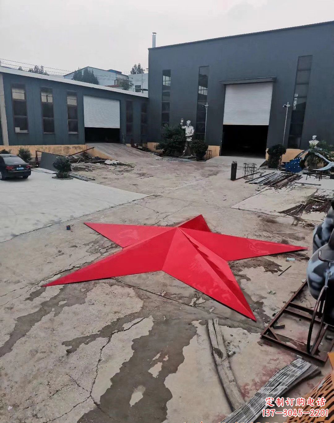 廊坊五角星的魅力不锈钢景观雕塑