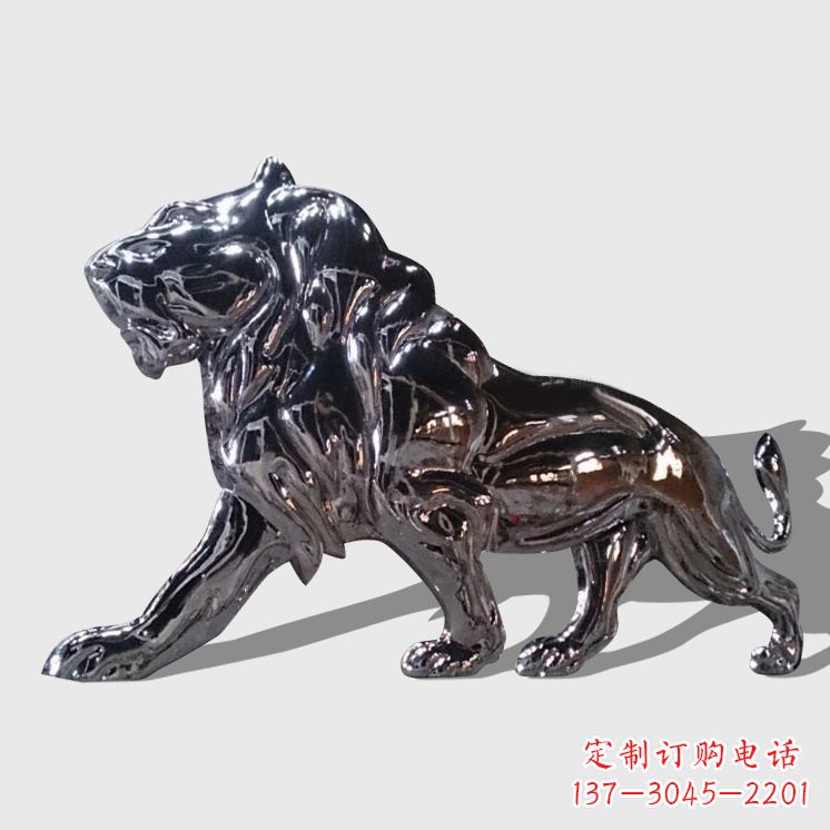 廊坊不锈钢西洋狮子雕塑