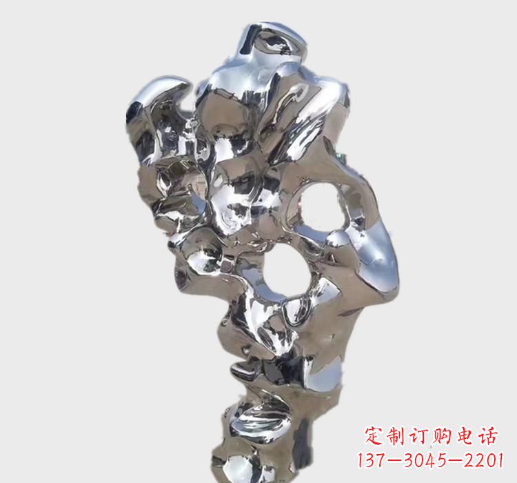 廊坊不锈钢太湖石雕塑艺术的精致表现