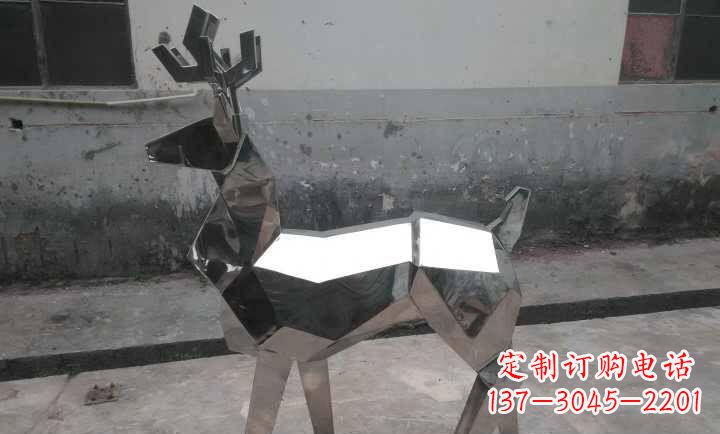 廊坊不锈钢小鹿石雕——雕塑中的优雅与高贵