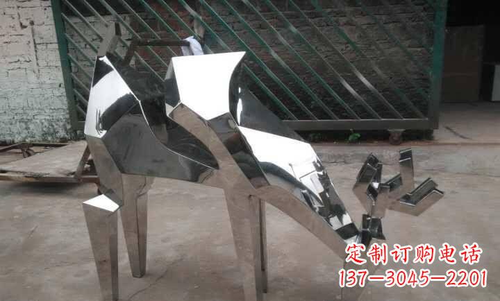 廊坊不锈钢小羊雕塑艺术的精髓